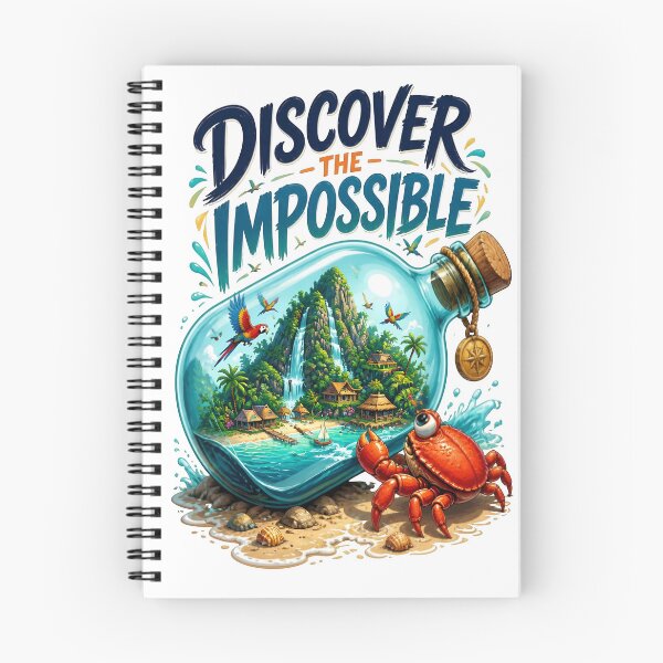Item preview, Discover The Impossible Crab Message In A Bottle designed and sold by Sovereign Supply Co..