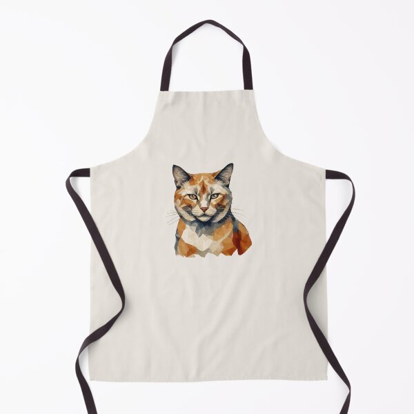 Item preview, Geometric Calico - Modern Pet Art designed and sold by Tklezardesigns.
