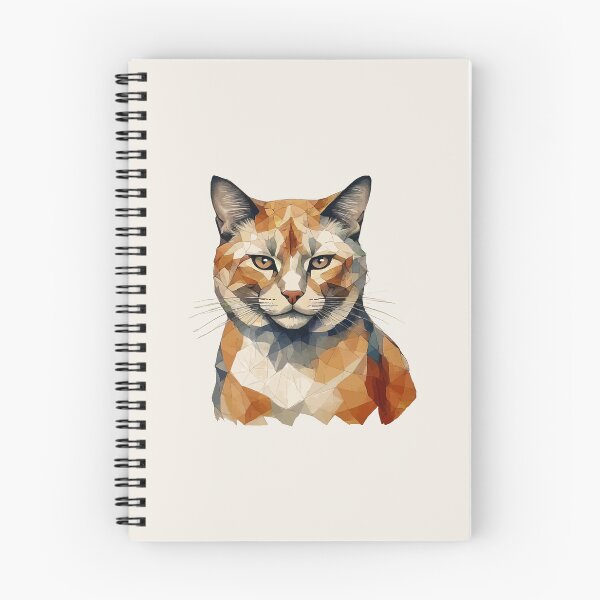 Item preview, Geometric Calico - Modern Pet Art designed and sold by Tklezardesigns.