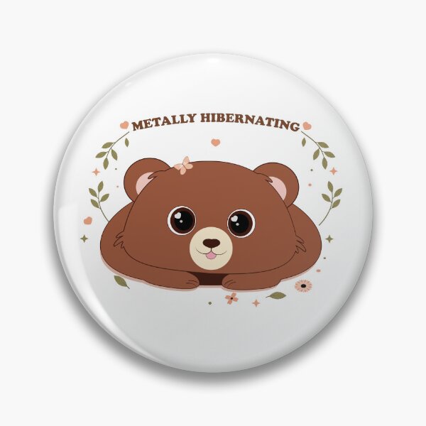 Item preview, Whimsy Woodland Bear (Mentally Hibernating) designed and sold by MascarenoM.