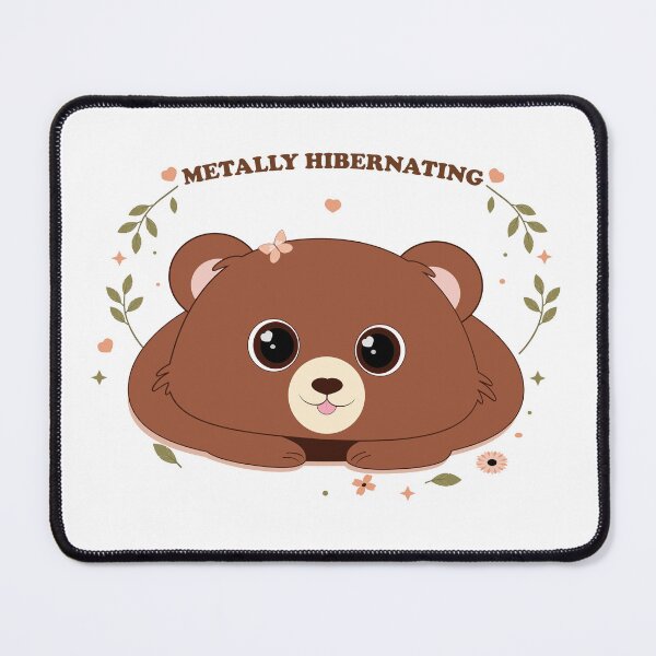 Item preview, Whimsy Woodland Bear (Mentally Hibernating) designed and sold by MascarenoM.