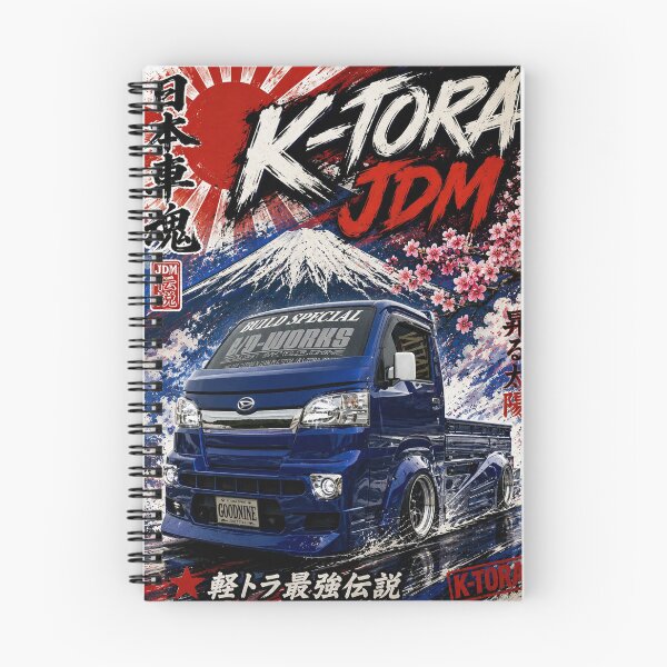 Item preview, Kei-Truck K-TORA JDM | Japanese Kei Truck & Mount Fuji Art designed and sold by SamuraiJAP.