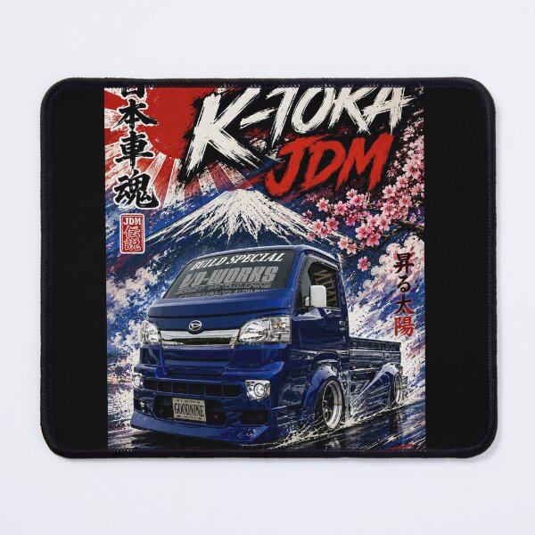 Item preview, Kei-Truck K-TORA JDM | Japanese Kei Truck & Mount Fuji Art designed and sold by SamuraiJAP.