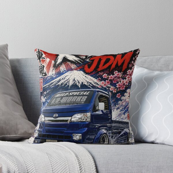 Item preview, Kei-Truck K-TORA JDM | Japanese Kei Truck & Mount Fuji Art designed and sold by SamuraiJAP.