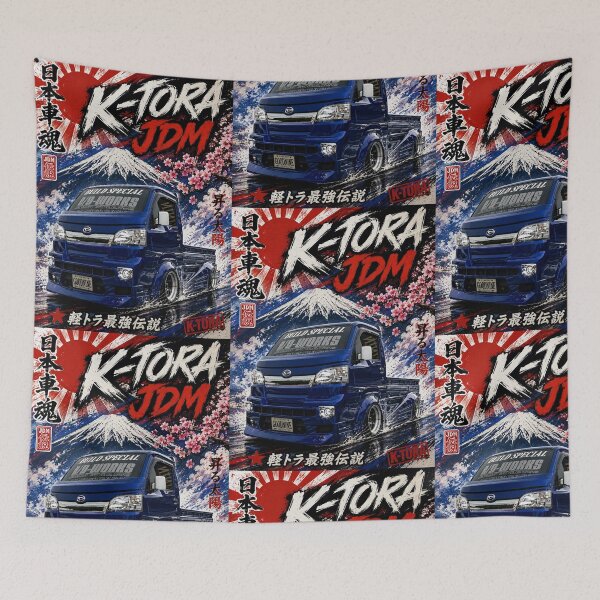 Item preview, Kei-Truck K-TORA JDM | Japanese Kei Truck & Mount Fuji Art designed and sold by SamuraiJAP.