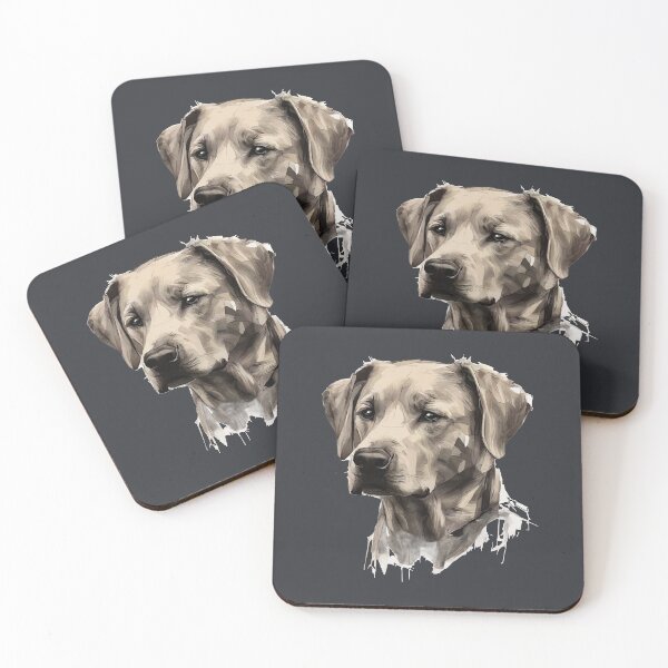 Item preview, Labrador geométrico - Arte moderno para mascotas designed and sold by Tklezardesigns.