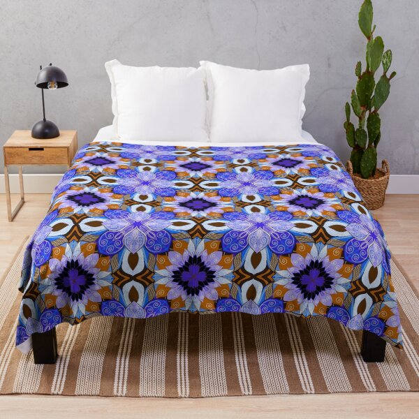 Item preview, Cobalt Kaleidoscope Mandala designed and sold by CO10store.