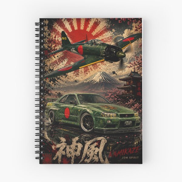 Item preview, JDM Legends Nissan Skyline GT-R R34 – Zero Fighter Tribute Edition designed and sold by SamuraiJAP.