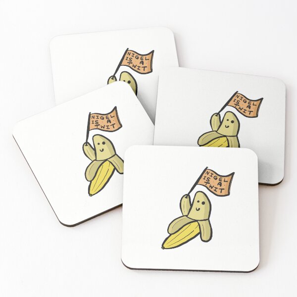 Item preview, Nigel is a twit (Farage) banana designed and sold by SombreroDoodles.