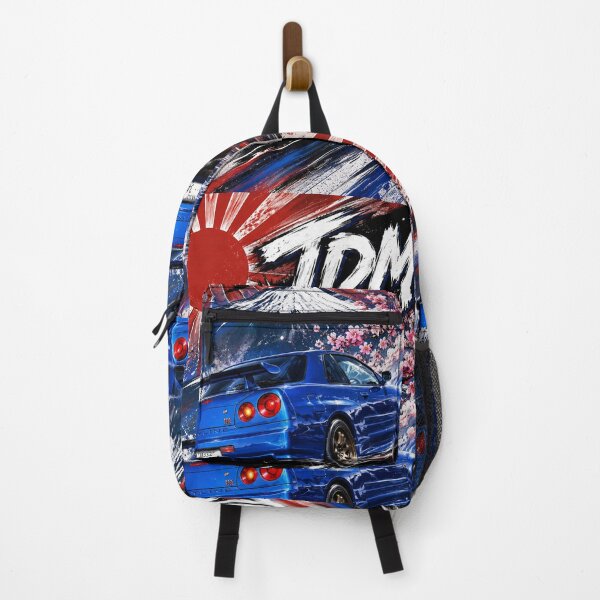 Item preview, JDM Legend Skyline GT-R R34 - Rising Sun & Mt. Fuji designed and sold by SamuraiJAP.