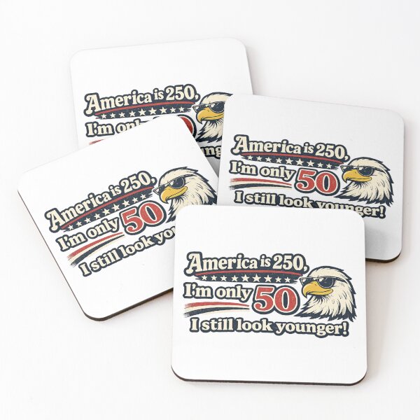 Item preview, Funny 50th Birthday America Is 250 Younger Vintage USA designed and sold by Orivana.