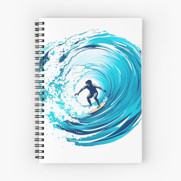 Item preview, Surfer Riding the Barrel Wave designed and sold by T-domain.