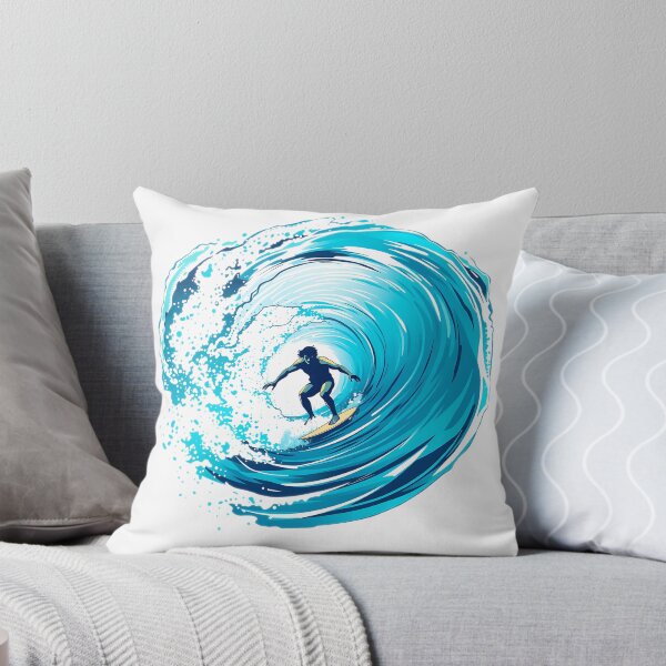 Item preview, Surfer Riding the Barrel Wave designed and sold by T-domain.