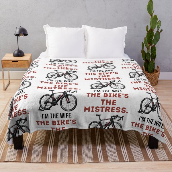 Item preview, I'm The Wife. The Bikes's The Mistress. | Funny Cycling Tee designed and sold by Pedal & Pace.