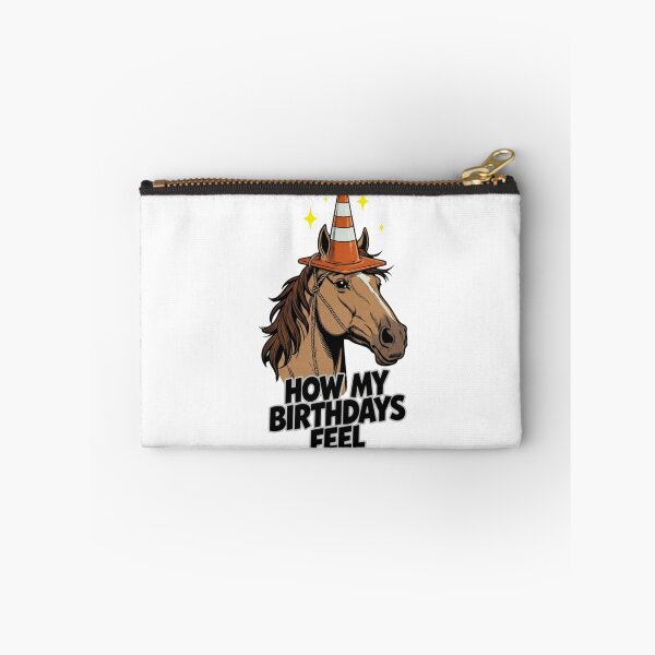 Item preview, How My Birthdays Feel Funny Horse Design designed and sold by Nano-Threads.