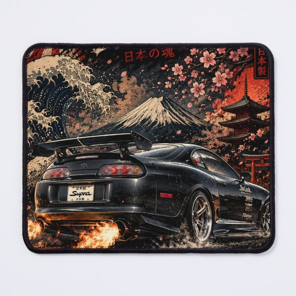 Item preview, JDM Legends Toyota Supra MK4 Turbo – Backfire Drift | Japanese Street Racing Art designed and sold by SamuraiJAP.