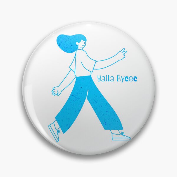 Item preview, Funny Arabic Phrase Shirt Yalla Byeee Confident Lady Sasscore Tee Arabic Slang Funny Saying Introvert Humor designed and sold by RealLifeMerchies.