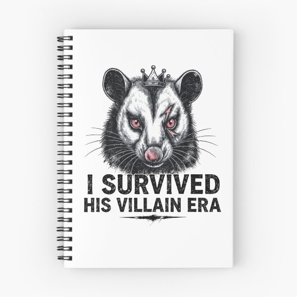 Item preview, I Survived His Villain Era Opossum | Breakup Gift | Divorce Shirt designed and sold by HealingEraInk.