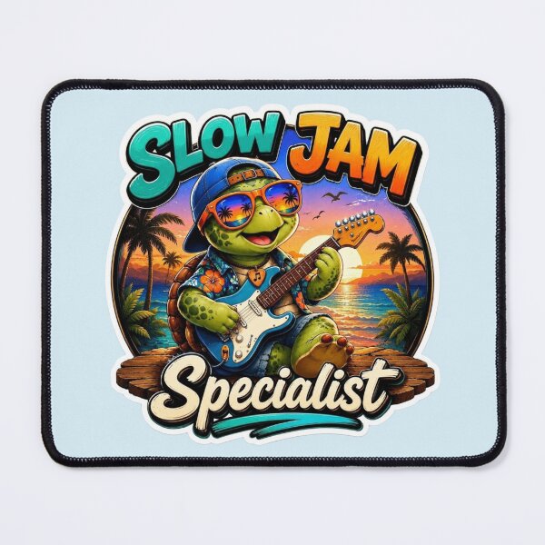Item preview, Tropical Slow Jam Turtle designed and sold by Safe Haven Pets.