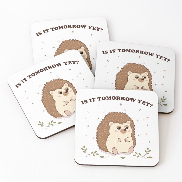 Item preview, Whimsy Hedgehog (Is It Tomorrow Yet?) designed and sold by MascarenoM.