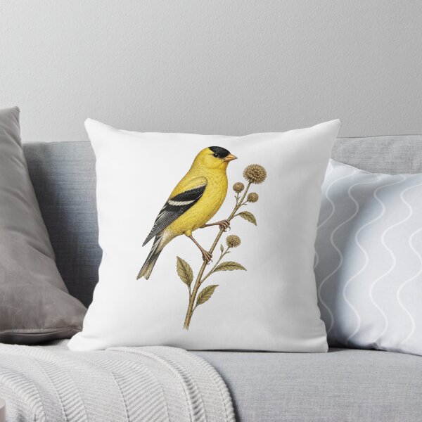 Item preview, American Goldfinch Vintage Illustration designed and sold by KrungiT Design .