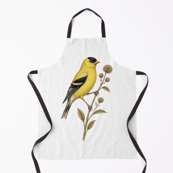 Item preview, American Goldfinch Vintage Illustration designed and sold by KrungiT Design .