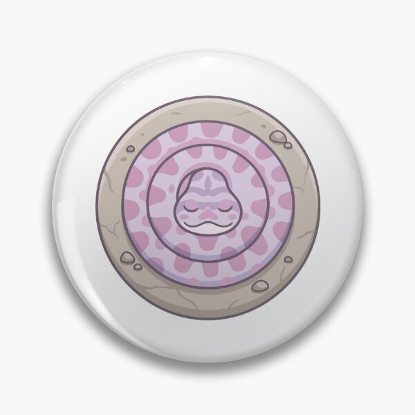 Item preview, Pastel Lavender Hognose Snake Sleeping Circle designed and sold by Arc2020.