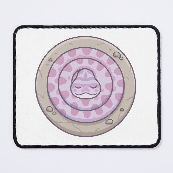 Item preview, Pastel Lavender Hognose Snake Sleeping Circle designed and sold by Arc2020.