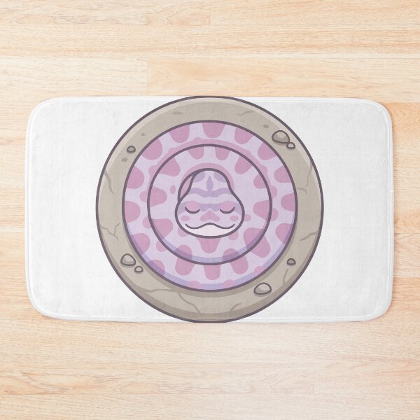 Item preview, Pastel Lavender Hognose Snake Sleeping Circle designed and sold by Arc2020.