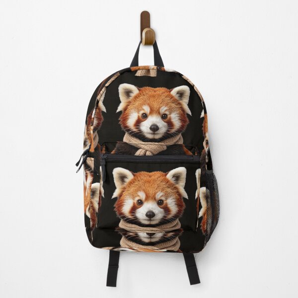 Item preview, Cute Red Panda Winter Scarf Portrait designed and sold by BagFactoryUK.