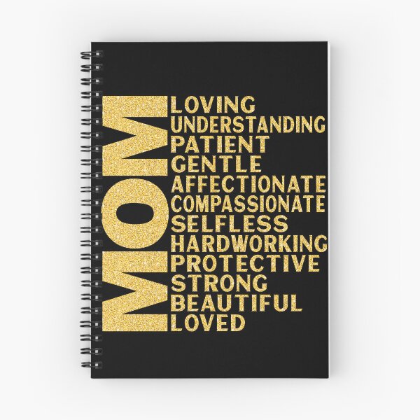 Item preview, Mom Loving Strong Beautiful Typography designed and sold by teeperfect.