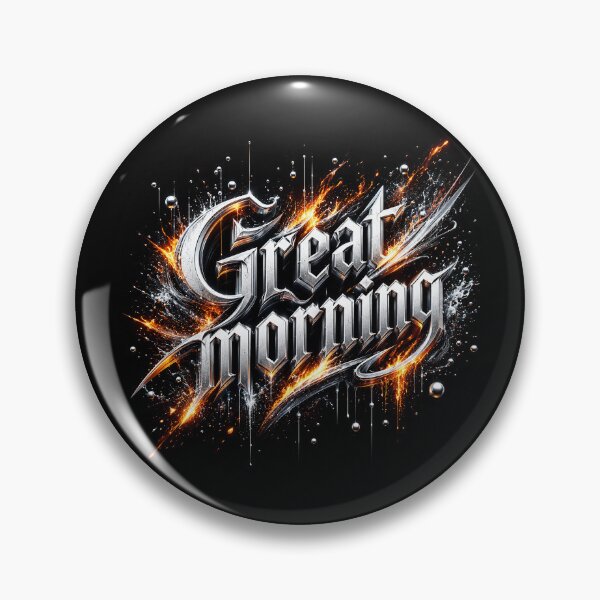 Item preview, Chromefire Great Morning Awakening designed and sold by BlissBlvdShop.
