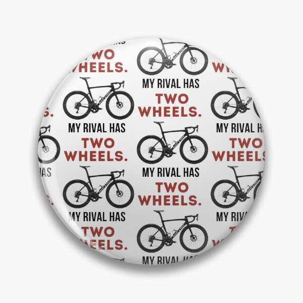 Item preview, My Rival Has Two Wheels. | Funny Cycling Tee designed and sold by Pedal & Pace.
