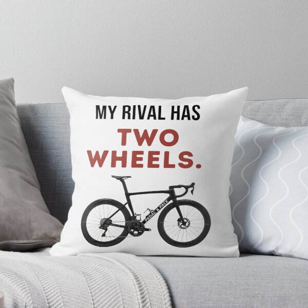 Item preview, My Rival Has Two Wheels. | Funny Cycling Tee designed and sold by Pedal & Pace.