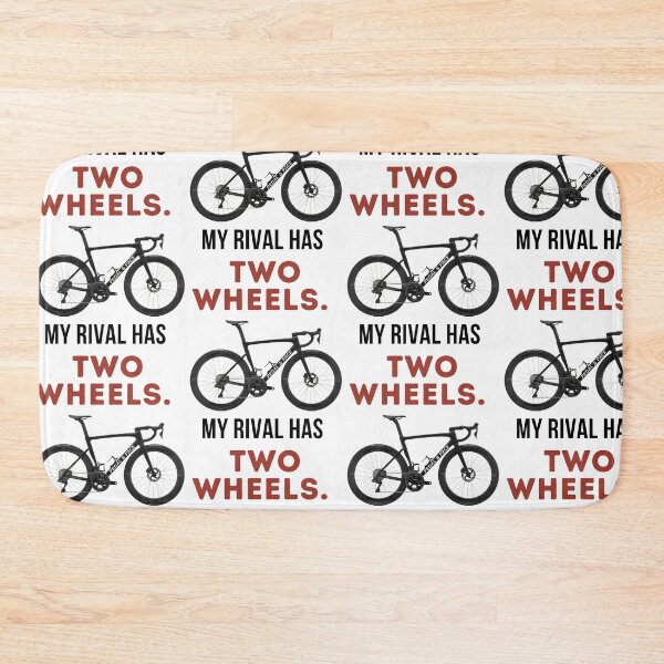 Item preview, My Rival Has Two Wheels. | Funny Cycling Tee designed and sold by Pedal & Pace.