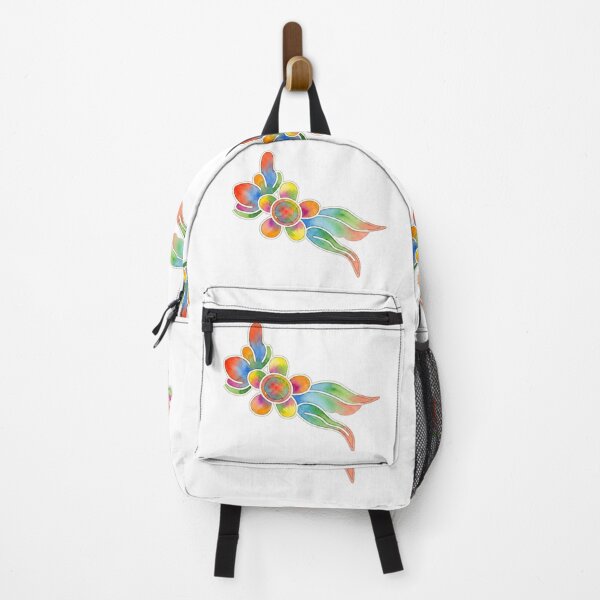 Item preview, Korean Traditional Colorful Floral Ribbon Watercolor Pattern designed and sold by Yiruda-Art.