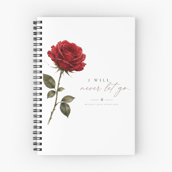 Item preview, I Will Never Let Go Rose Floral Art  designed and sold by MissDJLI.