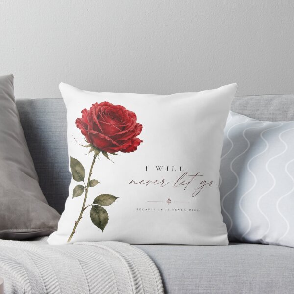 Item preview, I Will Never Let Go Rose Floral Art  designed and sold by MissDJLI.