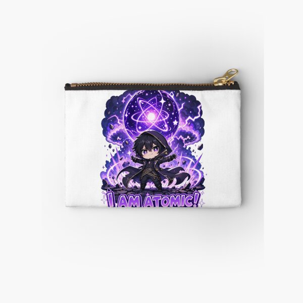 Item preview, Chibi Shadow Mage – Atomic Purple Energy Fantasy Art designed and sold by MugenAnime.