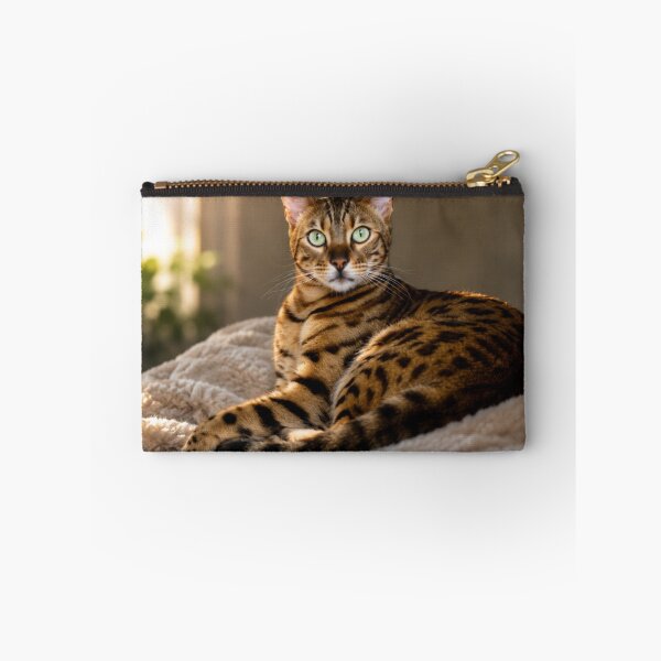 Item preview, Bengal cat with green eyes designed and sold by Kimberly Palmer.