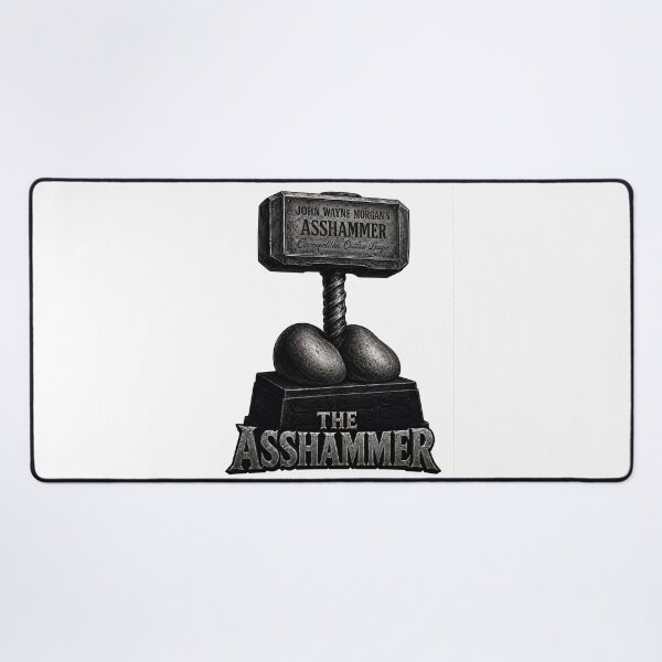 Item preview, John Wayne Morgan’s Asshammer Trophy designed and sold by gahteeriffico.