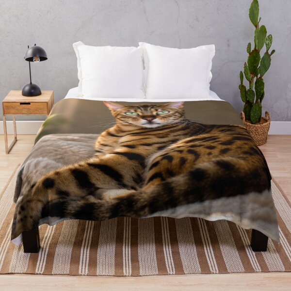 Item preview, Bengal cat with green eyes designed and sold by Kimberly Palmer.