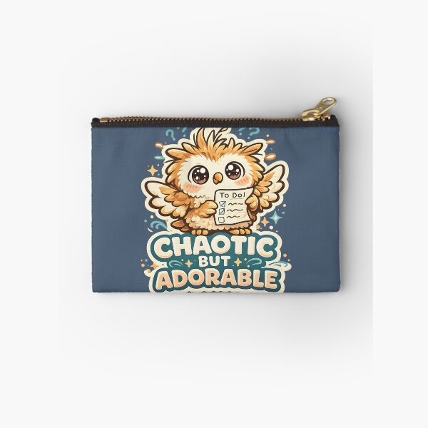 Item preview, Chaotic But Adorable Cute Owl Design | Funny Messy Owl with To-Do List Illustration designed and sold by  Artistry in Motion by MADsrecreation.