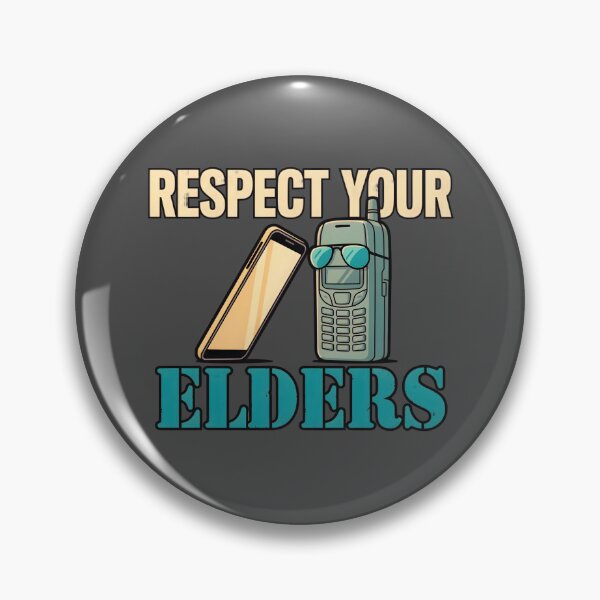 Item preview, Funny Technology Humor Vintage Old Phone Respect Your Elders Design designed and sold by Zayavca.