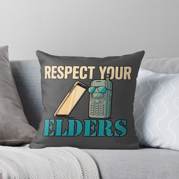 Item preview, Funny Technology Humor Vintage Old Phone Respect Your Elders Design designed and sold by Zayavca.