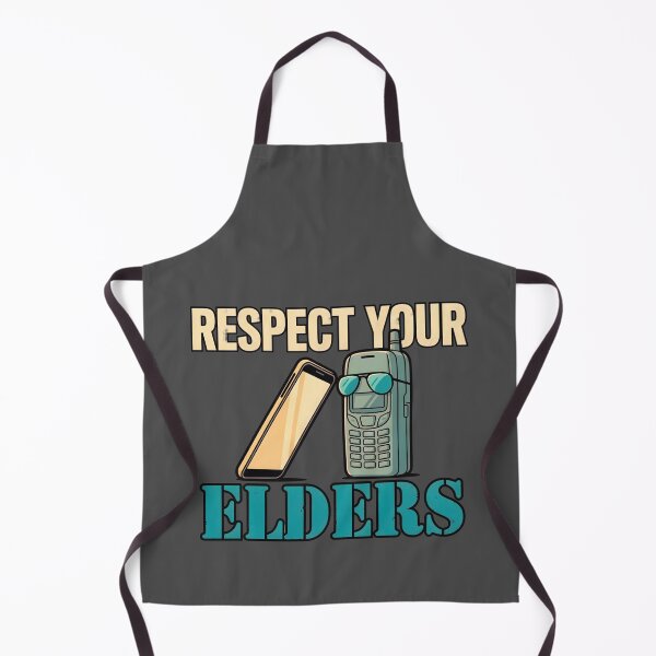 Item preview, Funny Technology Humor Vintage Old Phone Respect Your Elders Design designed and sold by Zayavca.