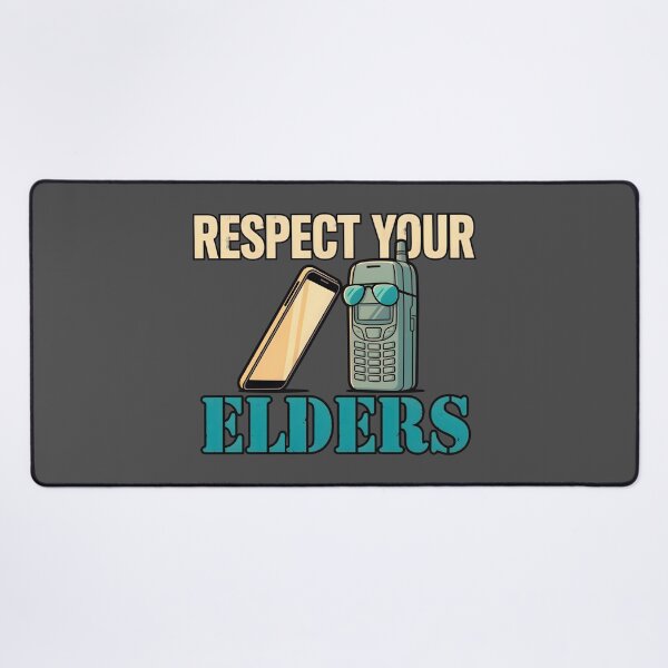 Item preview, Funny Technology Humor Vintage Old Phone Respect Your Elders Design designed and sold by Zayavca.