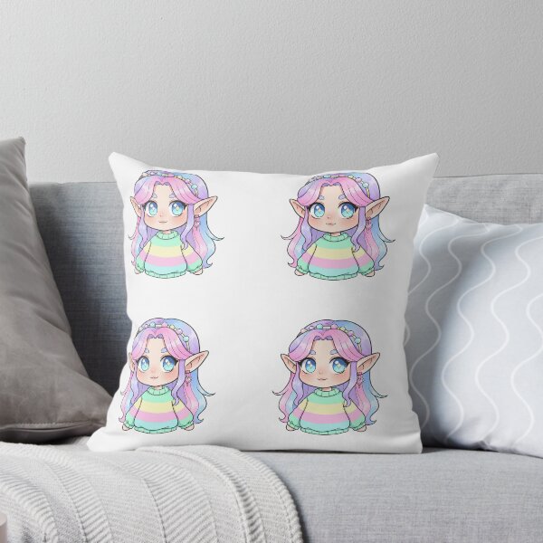 Item preview, Cute Pastel Pastel Elf Chibi Girl designed and sold by KaleChub.