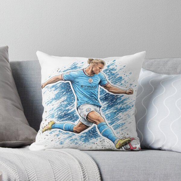 Item preview, Erling Haaland Football Sticker designed and sold by ucpstudio.