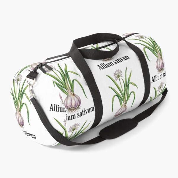 Item preview, Allium sativum – Anti-vampire botanical illustration - Witchy herbarium designed and sold by JOANNASKAH.